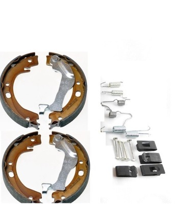 Тормозные колодки тормозные toyota corolla e12 задняя 2001-2008 фото №1