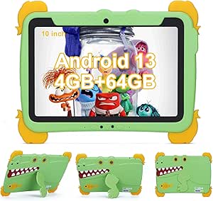10,1-calowy tablet dla dzieci Android 13 4GB RAM 64GB ROM