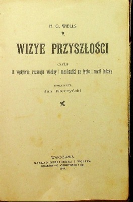 Wizye przyszłości 1904 r.