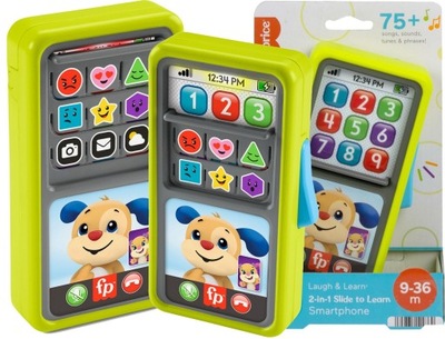 FISHER PRICE SMARTFONIK 2W1 PRZESUWAJ PL HNL43