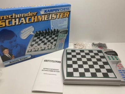 Karpov Chess Electronic Chess Sprechender Schachmeister