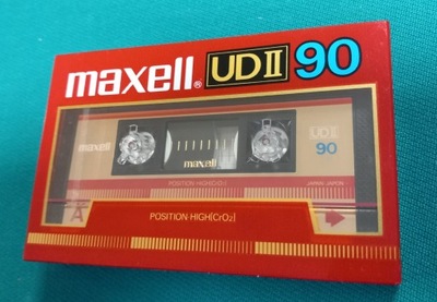 MAXELL UDII 90 Kaseta magnetofonowa