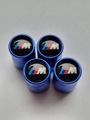 PUERCAS KAPTURKI AL VENTILADOR BMW M-POWER NIEBIESKIE (4SZT.)  