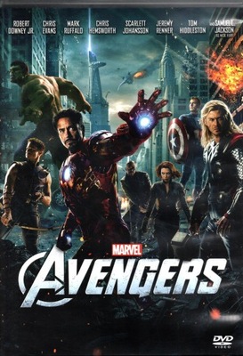 AVENGERS - ROBERT DOWNEY JR., CHRIS EVANS, TOM HIDDLESTON - DVD