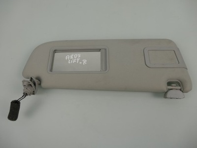 Audi a8 d3 lift захист сонцезахисна права фото №1