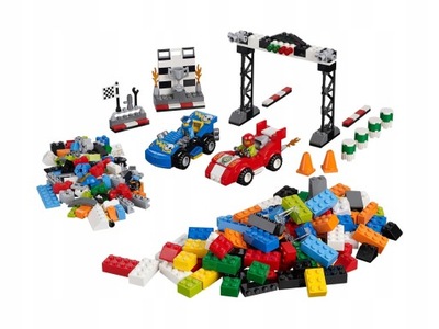 Klocki LEGO Juniors Wyścigi samochodowe 10673