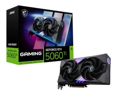 Karta graficzna MSI GeForce RTX 5060 Ti Gaming OC 16GB GDDR7 HDMI DP DLSS4