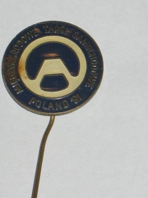 Międzynarodowe Targi Samochodowe POLAND 1991 Odznaka