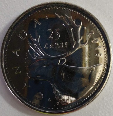 1491 - Kanada 25 centów, 2019