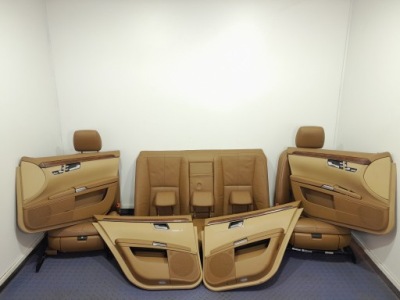 Mercedes s w221 сиденья заднее сиденье сиденье спинка обивка комплект фото №1