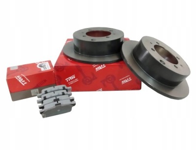 Hyundai tucson i 2.0 2.7 2.0crdi тормозные колодки тормозные диски набор тормоза задняя фото №1