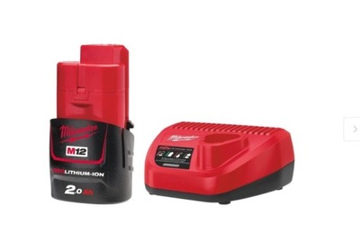 MILWAUKEE M12B2 12V 2,0AH plus ladowarka