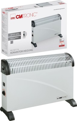 GRZEJNIK KONWEKTOR ELEKTRYCZNY TERMOSTAT 2000 W Clatronic KH N