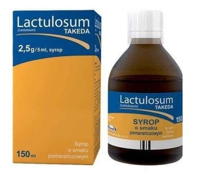 Lactulosum Orifarm, 2,5g/5ml, syrop, 150ml