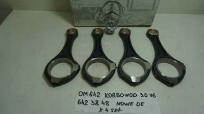 Шатун шатуни om642 3.0 v6 6423848 фото №1