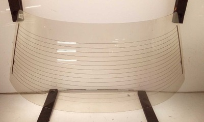 Скло задня задня mazda 626 1983-1987 2-двері coupe коричнева з підігрівом nowa фото №1