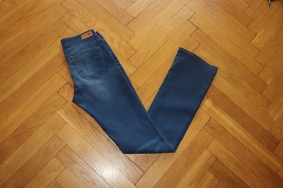 LEVI S DEMI CURVE_38_LEKKIE SPODNIE _JEANSY JAK JEGGINSY_28/34_