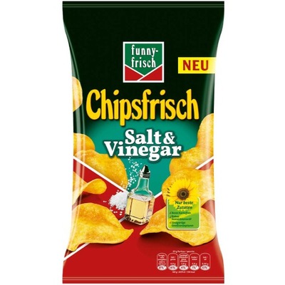 FUNNY-FRISCH* CHIPSY OCET OCTOWE SALT&VINEGAR