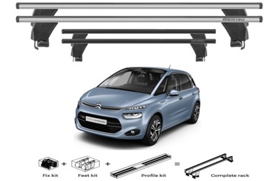 MALETERO DE TECHO ALUMINIO CITROEN C4 PICASSO (MK2) MODELO DE 2013>2018  