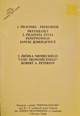 Piłsudski Prekursor Przyszłości Praca Zbiorowa
