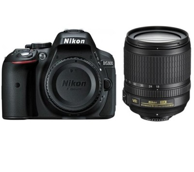 Lustrzanka cyfrowa Nikon D5300 24,2Mpix +18-105 VR