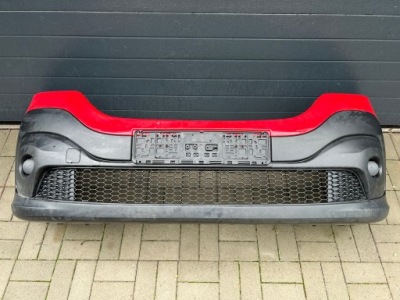 Renault trafic 3 iii 14- бампер перед передній фото №1