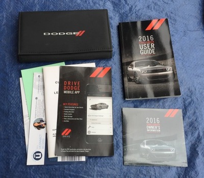 DODGE CHALLENGER 15 16 17 MANUAL BOOK NR 3  