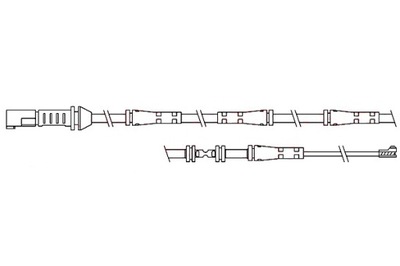 QUICK BRAKE ДАТЧИК ZUŻYCIA КОЛОДОК ШАЛЬМІВНИХ ЗАД BMW 5 F10 6 F12 6