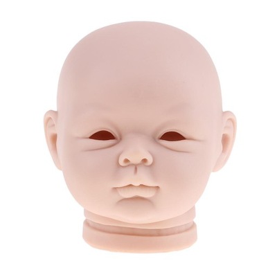 Winylowe realistyczne Baby Doll Head Kit dla