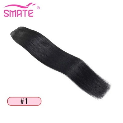 Straight Clip in Hair Extensions 7 Pcs 100g /Set Natural Color Clip Ins Rem