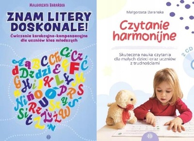 Znam litery doskonale+Czytanie harmonijne Barańska