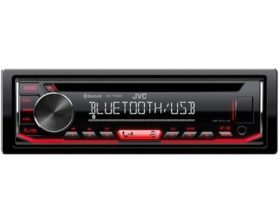 Radioodtwarzacz samochodowy JVC KD-T702BT Bluetooth, CD + USB + AUX
