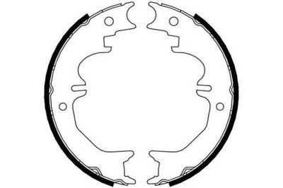 Ferodo гальмівні колодки гальмівні lexus gx toyota land crui фото №1