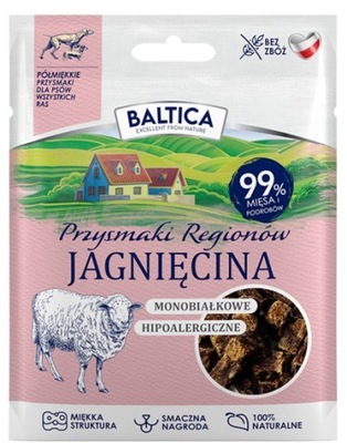 Baltica | Przysmaki regionów dla psów | Jagnięcina 30g