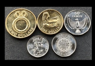 Wyspy Salomona zestaw 5 monet