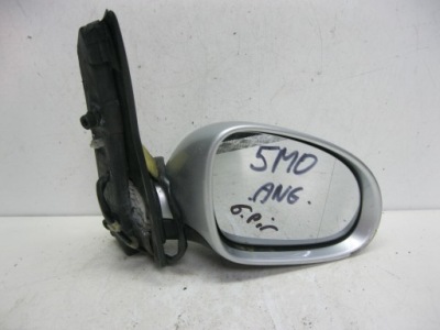 Зеркало правое vw volkswagen golf v plus 5m0 6pin фото №1