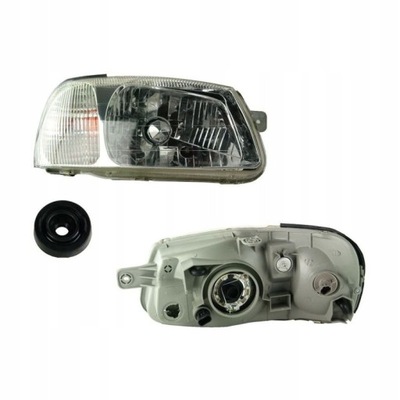 Фара лампа правый hyundai accent 01-03 фото №1