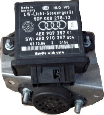 UNIDAD DE CONTROL MÓDULO DE LUZ AUDI A8 D3 4E0907357  