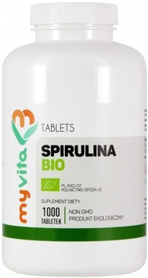 MYVITA BIO SPIRULINA 1000t ROZERWANE ALGI DETOKS