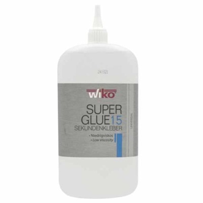 Super Glue 15 WIKO 500g klej cyjanoakrylowy rzadki szybkoschnący