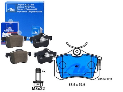 ATE КОЛОДКИ ГАЛЬМІВНІ SKODA ЗАД OCTAVIA 1,0-2,0 12-