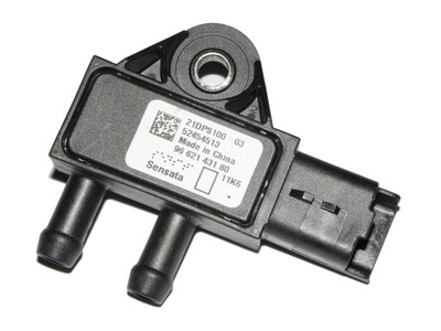 SENSOR ROZNICY DE PRESIÓN GASES DE ESCAPE CITROEN PEUGEOT FIAT 1.6 2.0 HDI JTD  