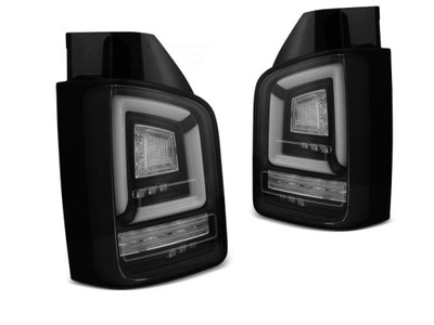 FAROS PARTE TRASERA DIODOWE VW T5 10-15 BLACK COMPLETO DIODO LUMINOSO LED DTS  