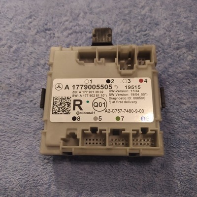 Mercedes w177 модуль двері a1779005505 фото №1