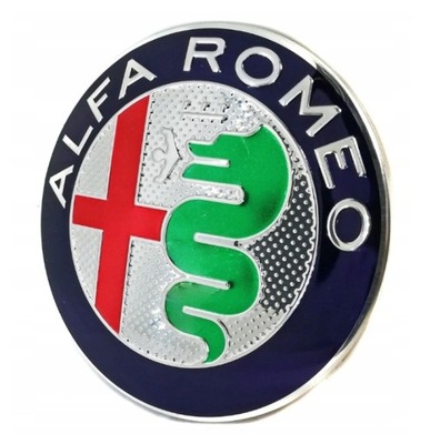 Aluminiowy Emblemat na Kierownice Alfa Romeo