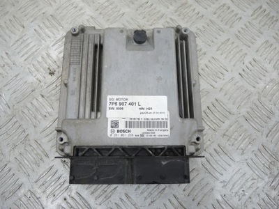 Блок керування cayenne 3.0tdi 0281031238 7p5907401l фото №1