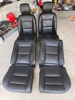 Mercedes s-clas w221 сиденья заднее сиденье кожа мониторы фото №1