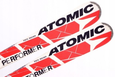 NARTY ATOMIC PERFORMER FIBER + PŁYTA BEZ WIĄZAŃ 171 cm
