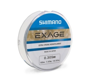 Shimano Żyłka Exage 0,305mm 300m 7,50kg