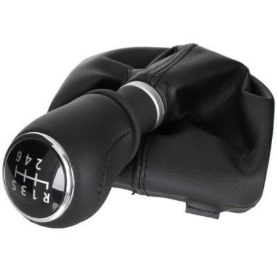 Ручка рычаг переключения передач + чехол 6b do vw transporter t6 фото №1